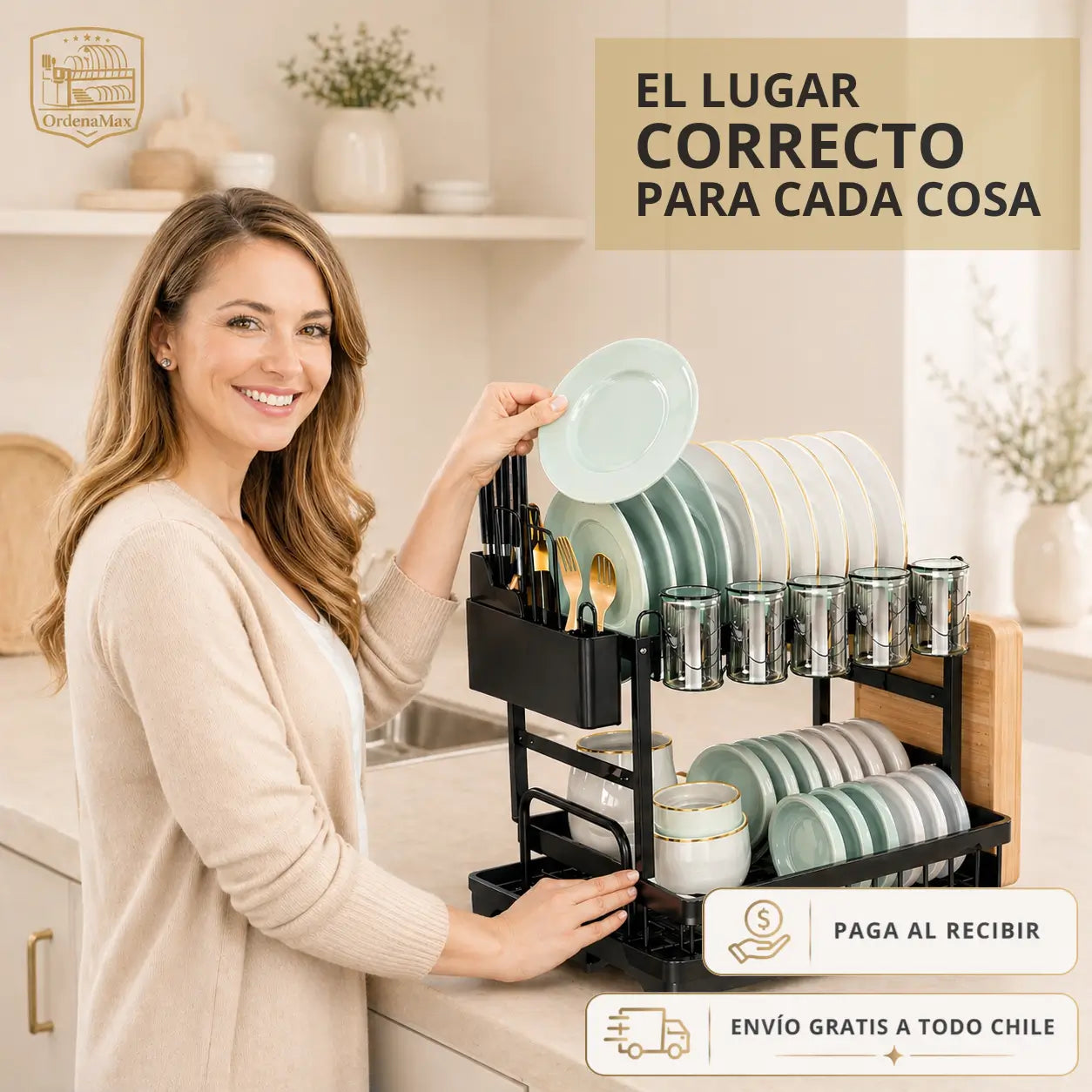 OrdenaMax - Todo en su lugar, espacio libre al instante