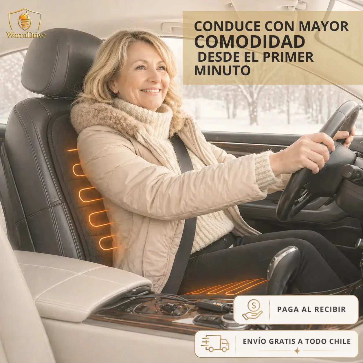 WarmDrive - Calor en tu asiento en pocos segundos