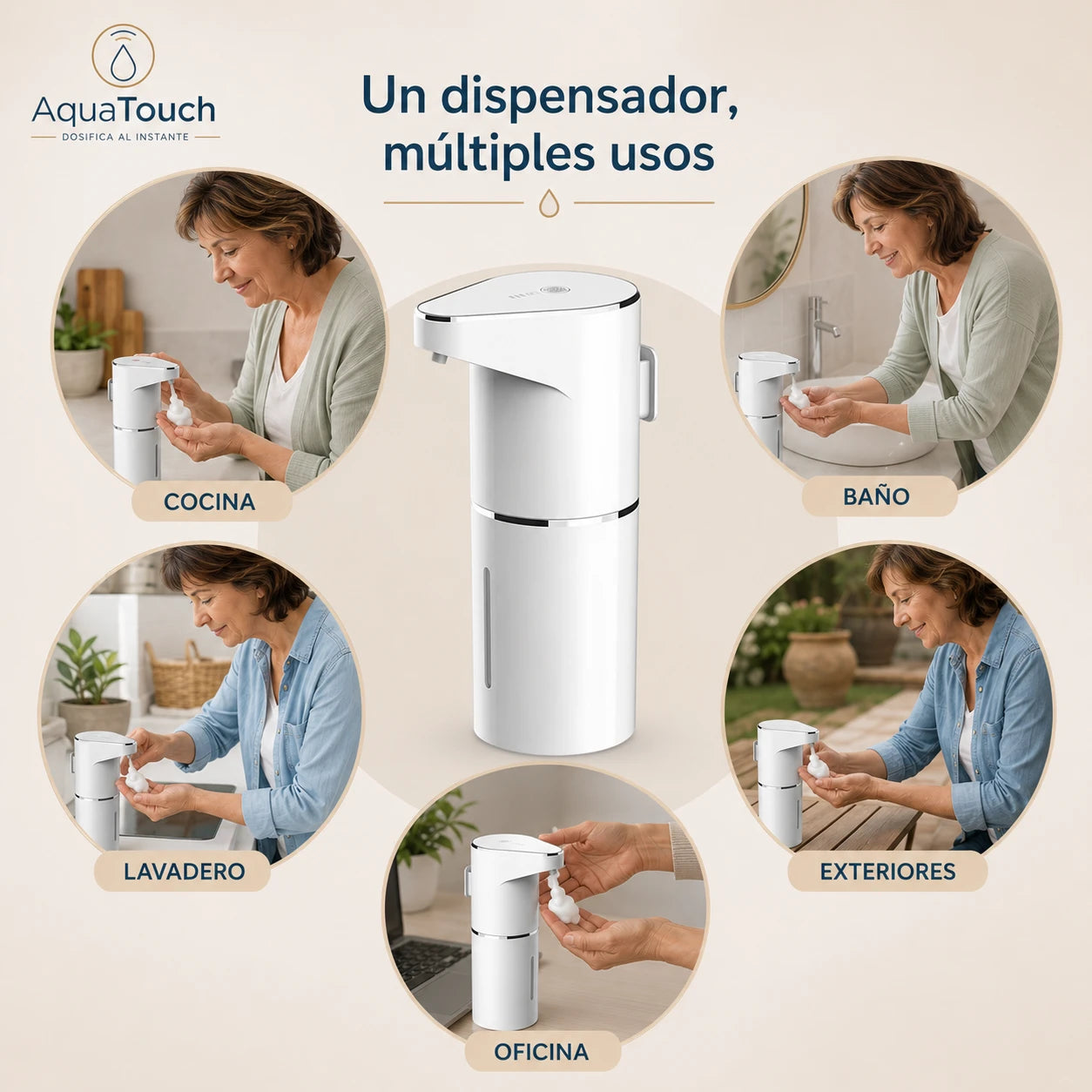 AquaTouch - Dosifica al instante