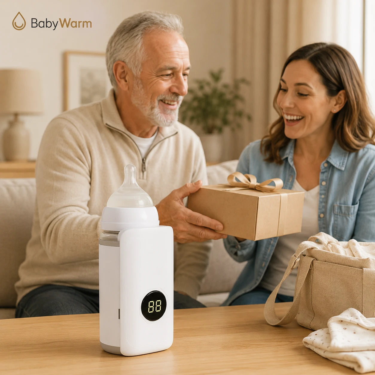 BabyWarm – Más comodidad al alimentar a tu nieto o bebé fuera de casa.