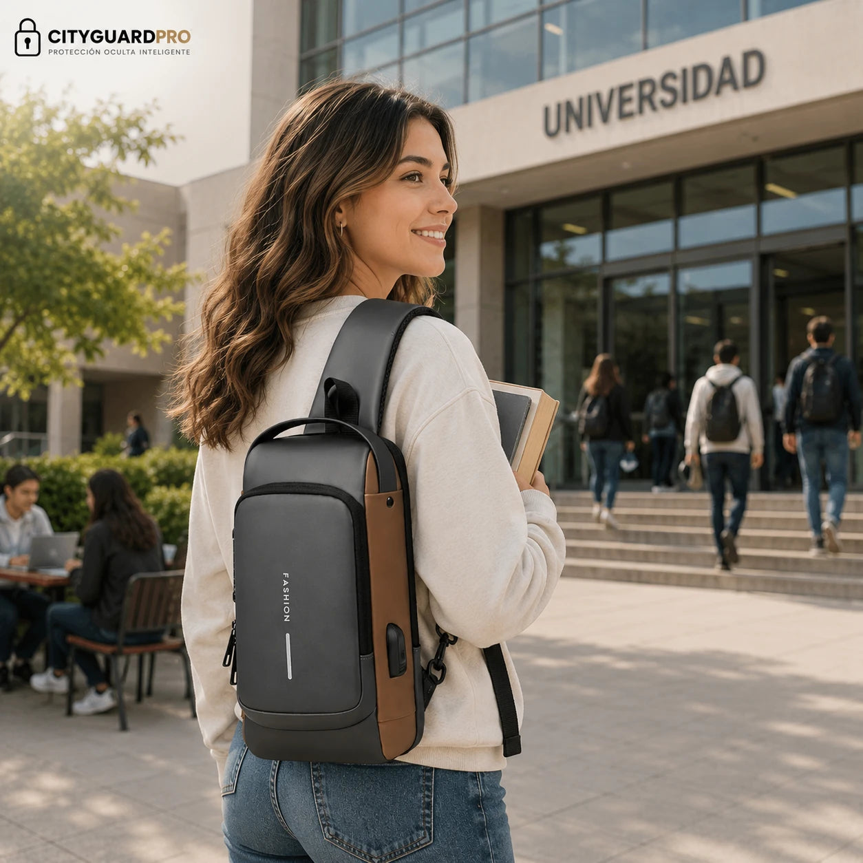 CityGuard Pro - Protege tus pertenencias con más tranquilidad - Bolso Antirrobo