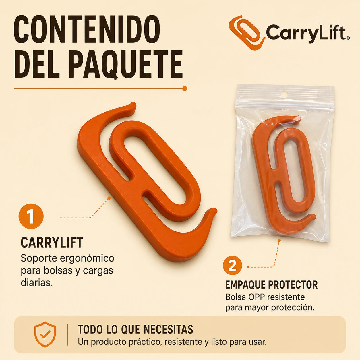 CarryLift – Lleva bolsas con más comodidad