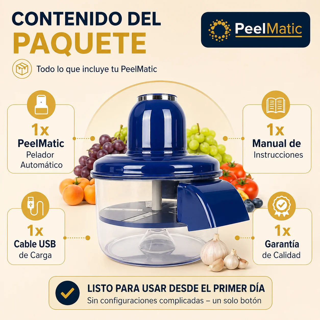 PeelMatic - Más comodidad al pelar