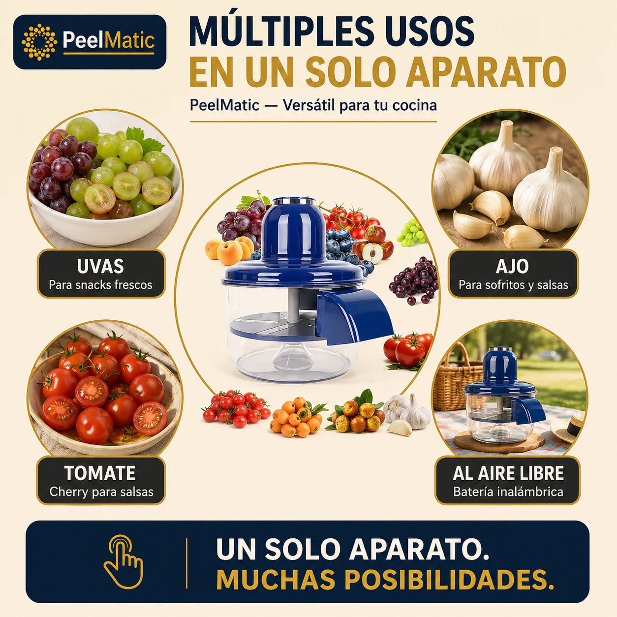 PeelMatic - Más comodidad al pelar