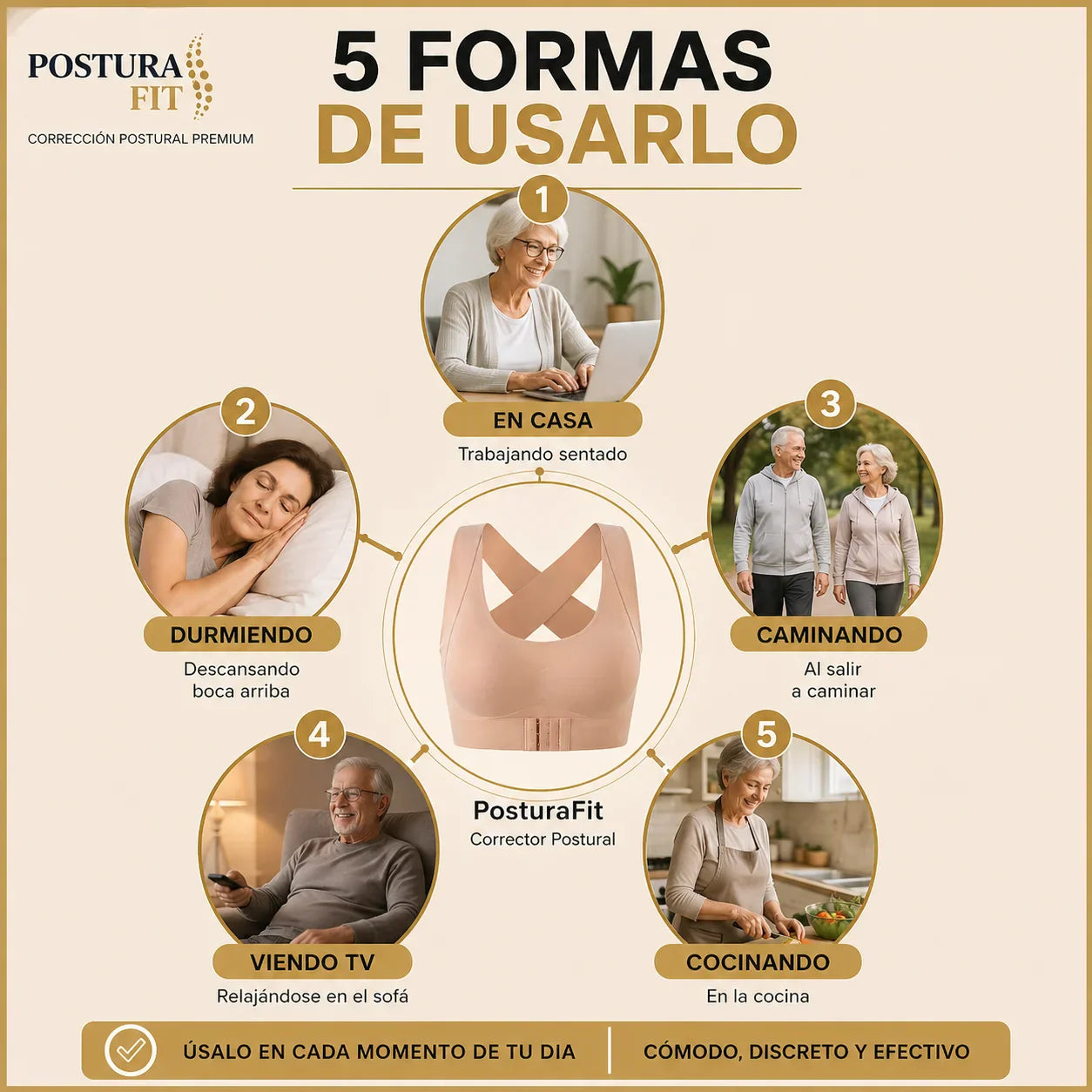 PosturaFit - Ayuda a mantener una cómoda y mejor postura