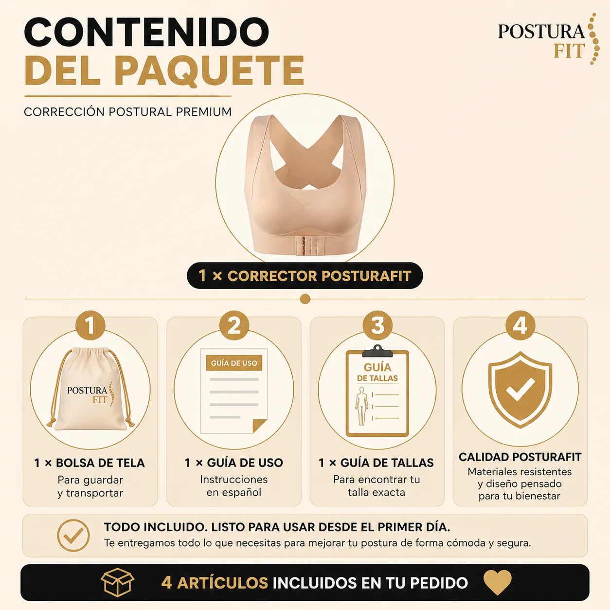 PosturaFit - Ayuda a mantener una cómoda y mejor postura