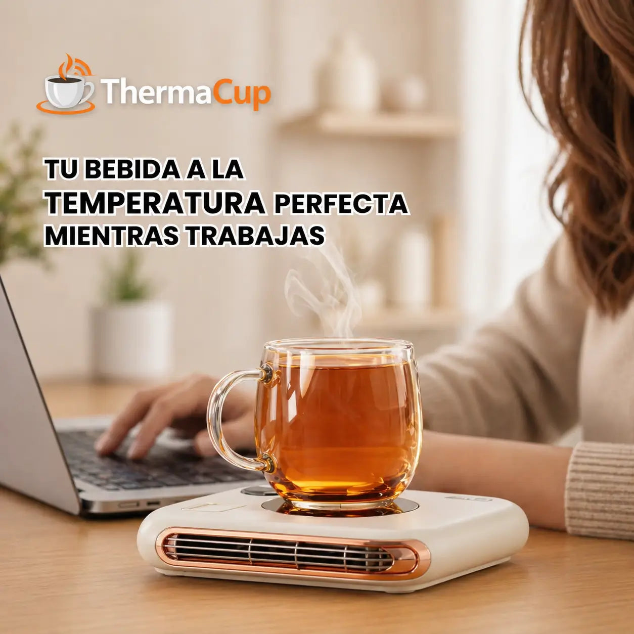 ThermaCup - Mantiene tu Bebida Caliente 🔥