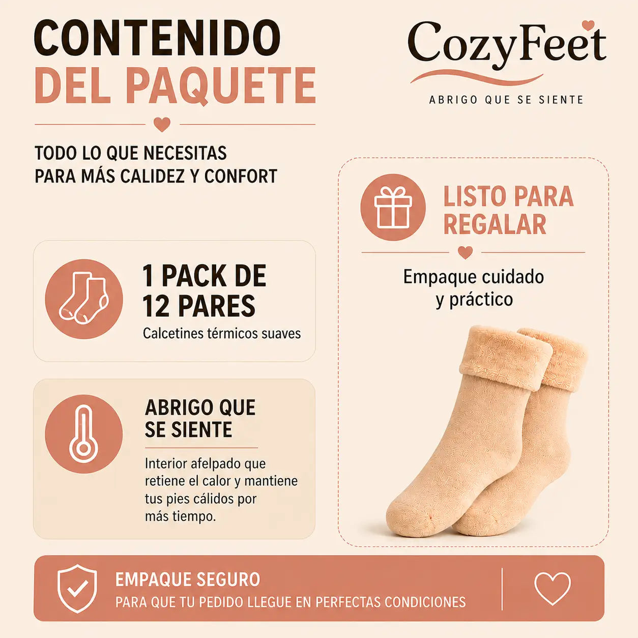 CozyFeet – Más abrigo y comodidad al caminar