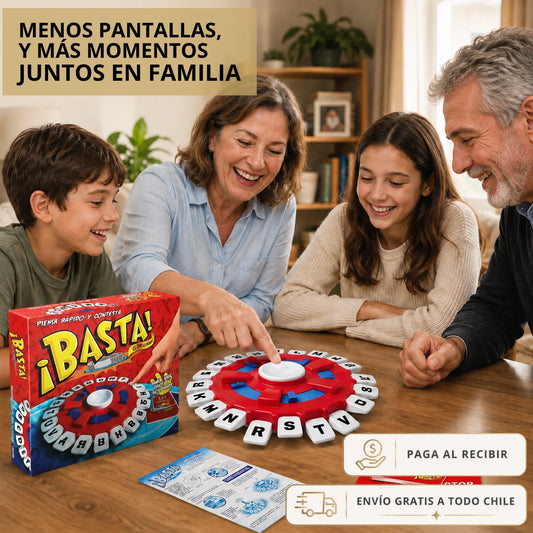 Juego de Mesa Familiar ¡Basta!