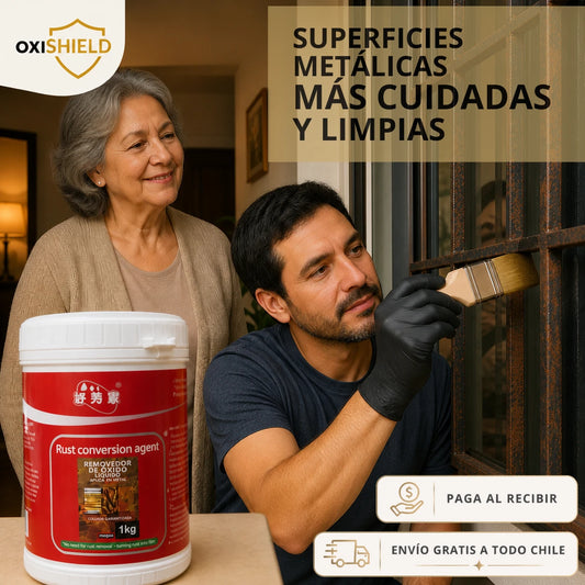 OxiShield - Mejora el aspecto de superficies oxidadas